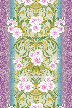 渐变底纹印花华亿平台图片