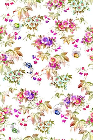 时尚风格印花华亿平台图片