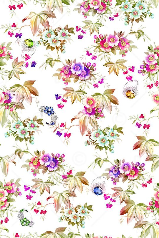 时尚风格印花华亿平台图片