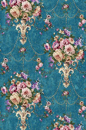 花卉印花印花华亿平台图片