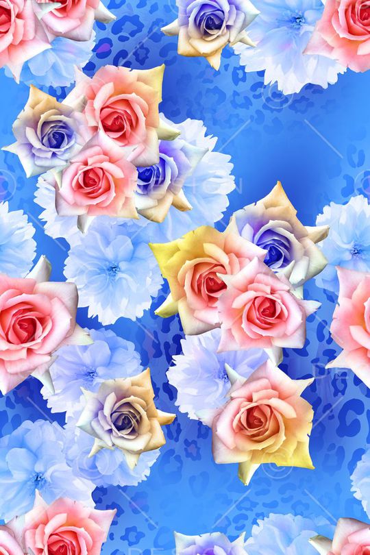 动物纹理印花华亿平台图片