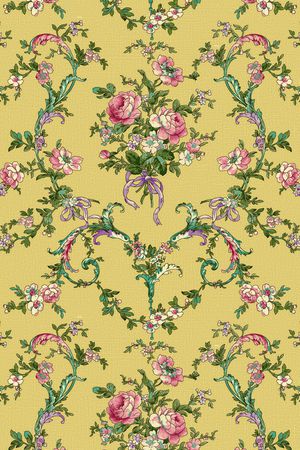 复古浪漫印花华亿平台图片