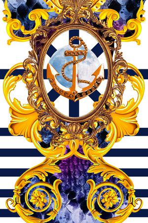 动物纹印花华亿平台图片