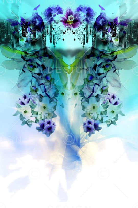 抽象印花华亿平台图片