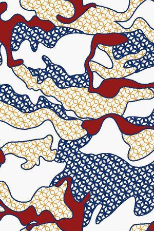 几何印花华亿平台图片