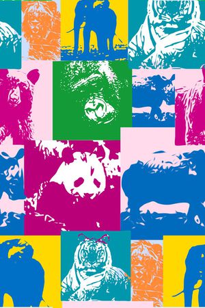 动物印花华亿平台图片