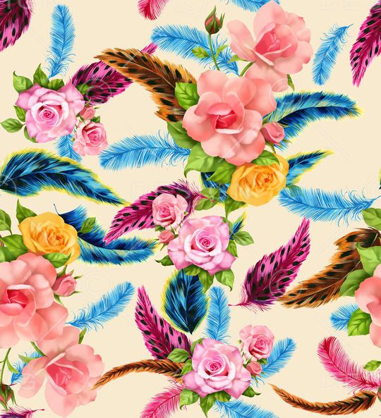 手绘印花华亿平台图片