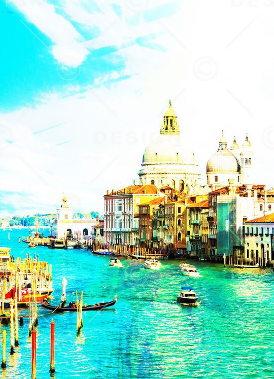 潮流时尚印花华亿平台图片