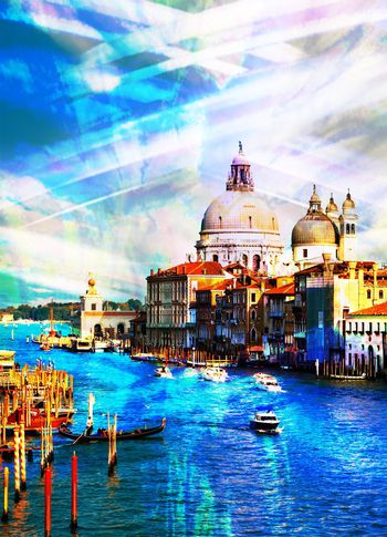 427305-旅游胜地 水上城市