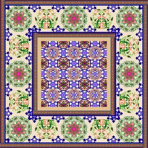 古典印花华亿平台图片