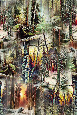 油画印花华亿平台图片