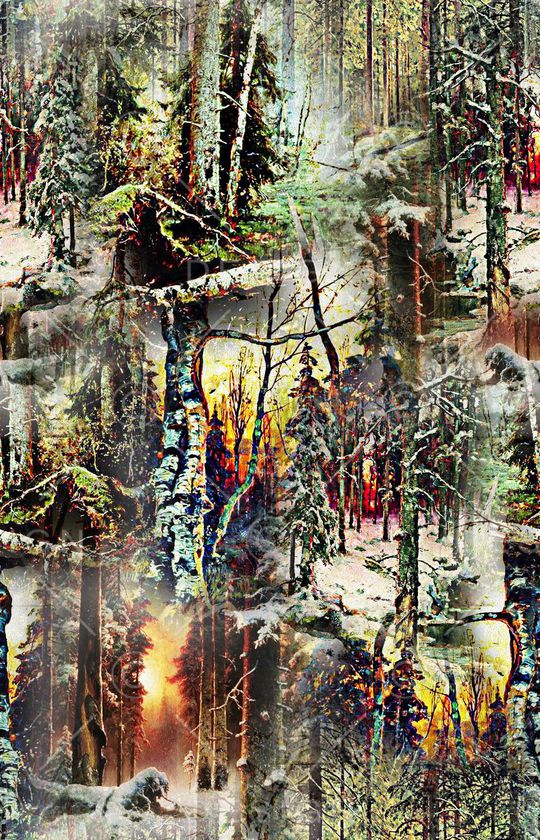 油画印花华亿平台图片