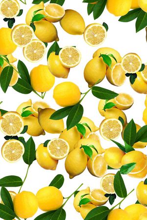 柠檬印花华亿平台图片