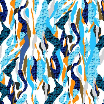 427449-女装数码印花彩条肌理组合