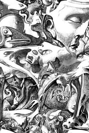 复古印花华亿平台图片