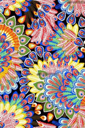 抽象印花华亿平台图片