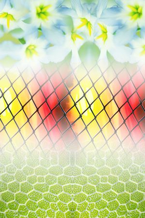 抽象花印花华亿平台图片