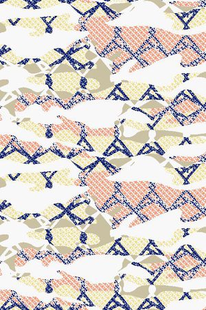 几何印花华亿平台图片