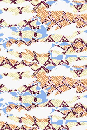 几何印花华亿平台图片