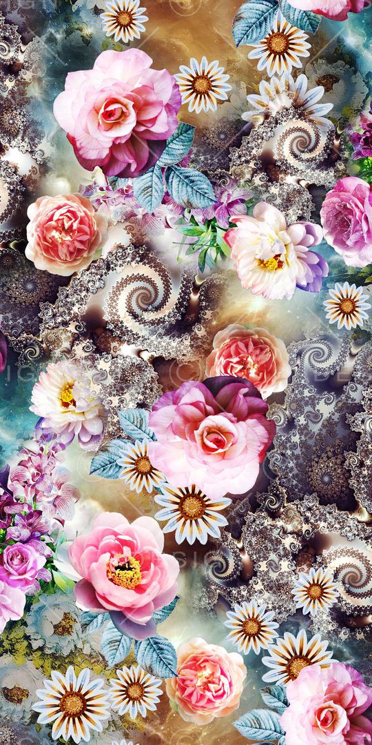 玫瑰印花华亿平台图片