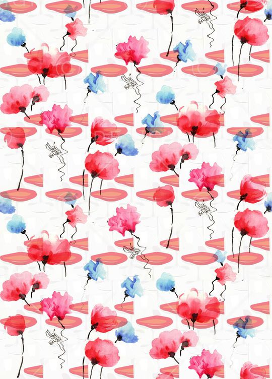 时尚简约印花华亿平台图片