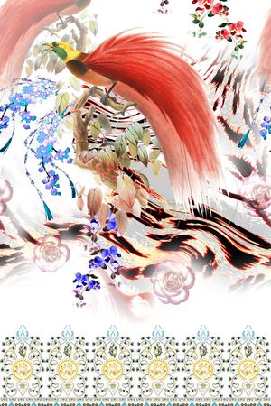 时尚印花华亿平台图片