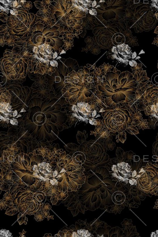 复古印花华亿平台图片