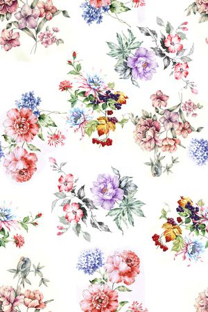 满地花印花华亿平台图片