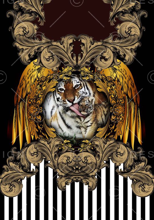 欧式花纹印花华亿平台图片