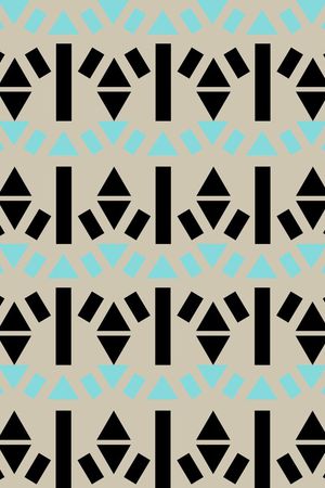 几何印花华亿平台图片