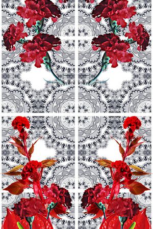 大红印花华亿平台图片