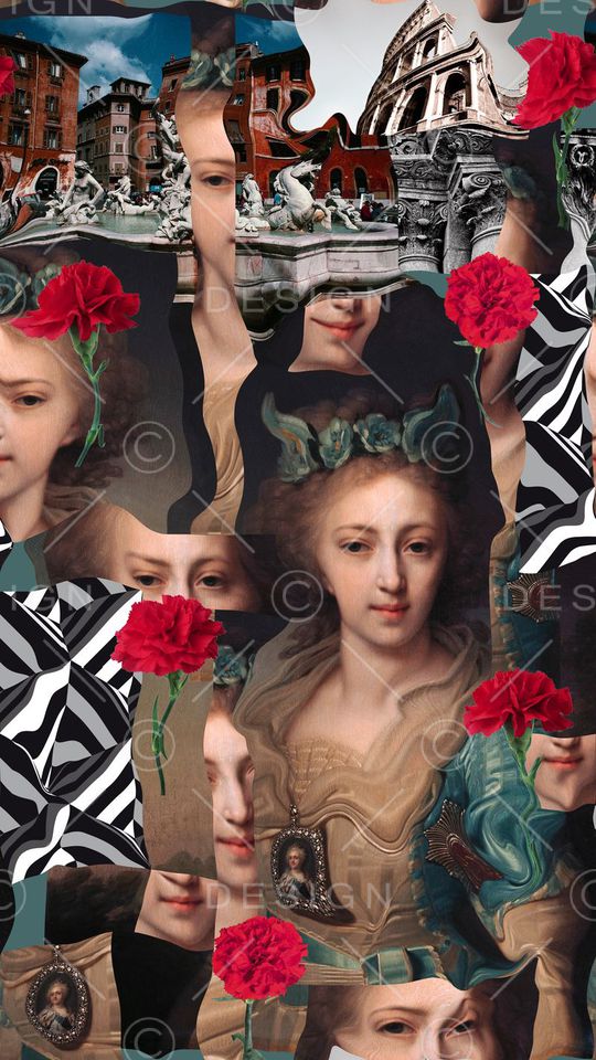 变形印花华亿平台图片