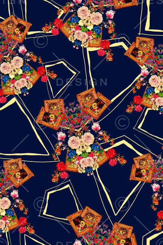 简约印花华亿平台图片