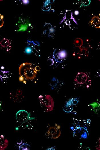 428134-创意十二星座