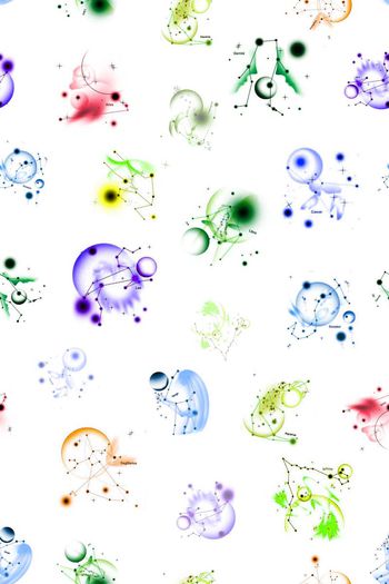 428135-创意十二星座