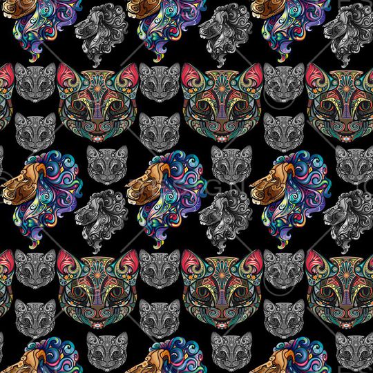 欧式印花华亿平台图片