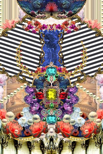 欧式印花华亿平台图片