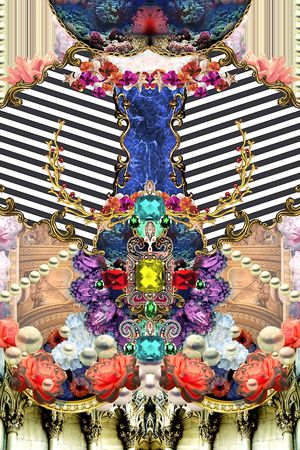 欧式印花华亿平台图片