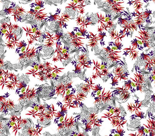 休闲印花华亿平台图片