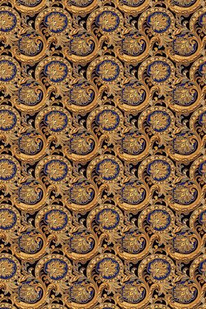 宫廷风印花华亿平台图片