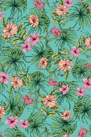 清新文艺印花华亿平台图片