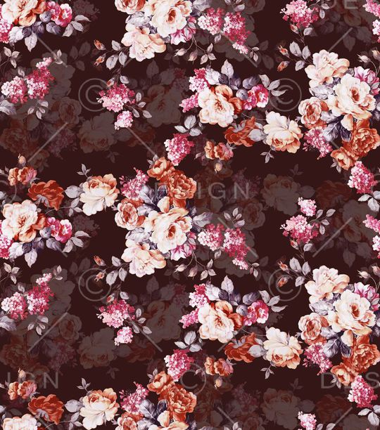 复古印花华亿平台图片