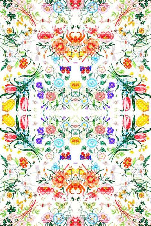 浪漫田园印花华亿平台图片