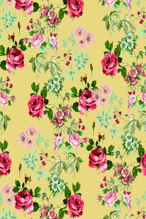 花草印花华亿平台图片