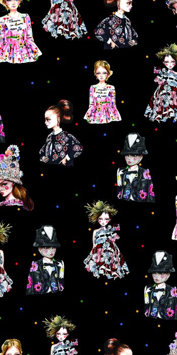 手绘印花华亿平台图片