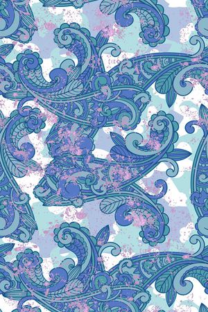 中国风印花华亿平台图片