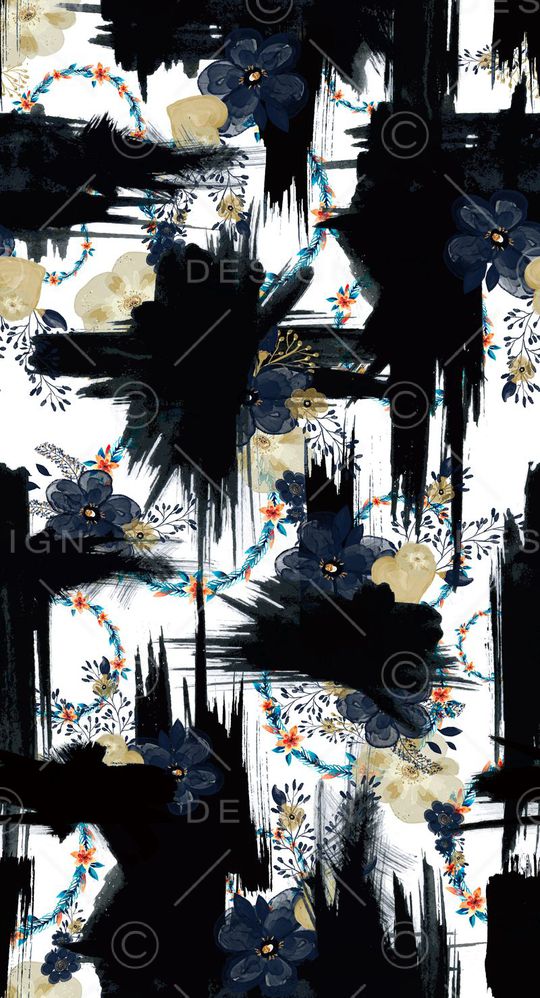 墨迹印花华亿平台图片