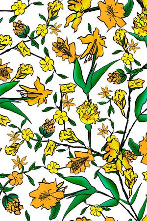 抽象花印花华亿平台图片