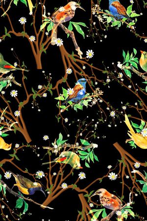 清新印花华亿平台图片