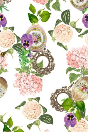 清新印花华亿平台图片